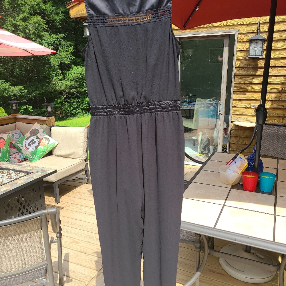 XOXO black jumpsuit size M - Picture 4 of 5